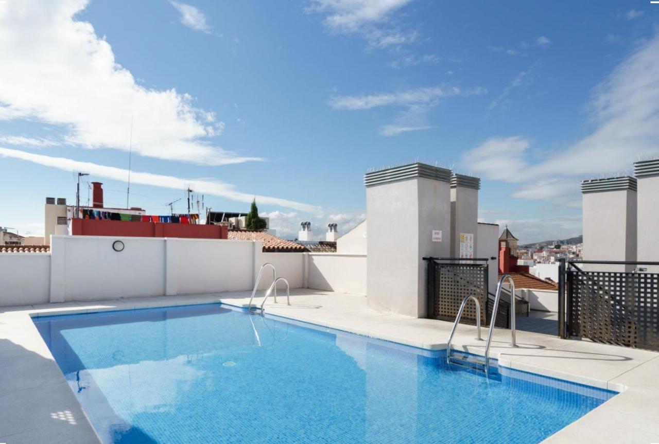 Family Apartment Patio&Swimming Pool In Center Malaga Exterior photo