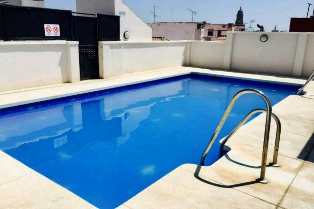 Family Apartment Patio&Swimming Pool In Center Malaga Exterior photo